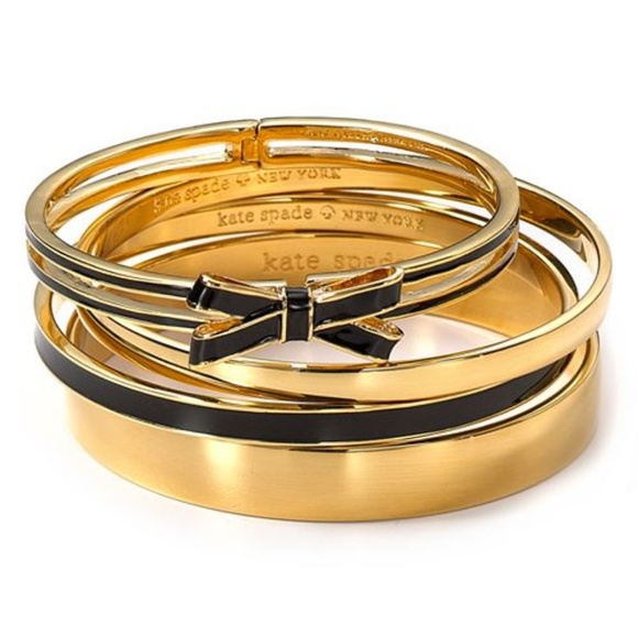 ♤ Kate Spade 'Heart of G♡ld bangle ♤ - Picture 1 of 8